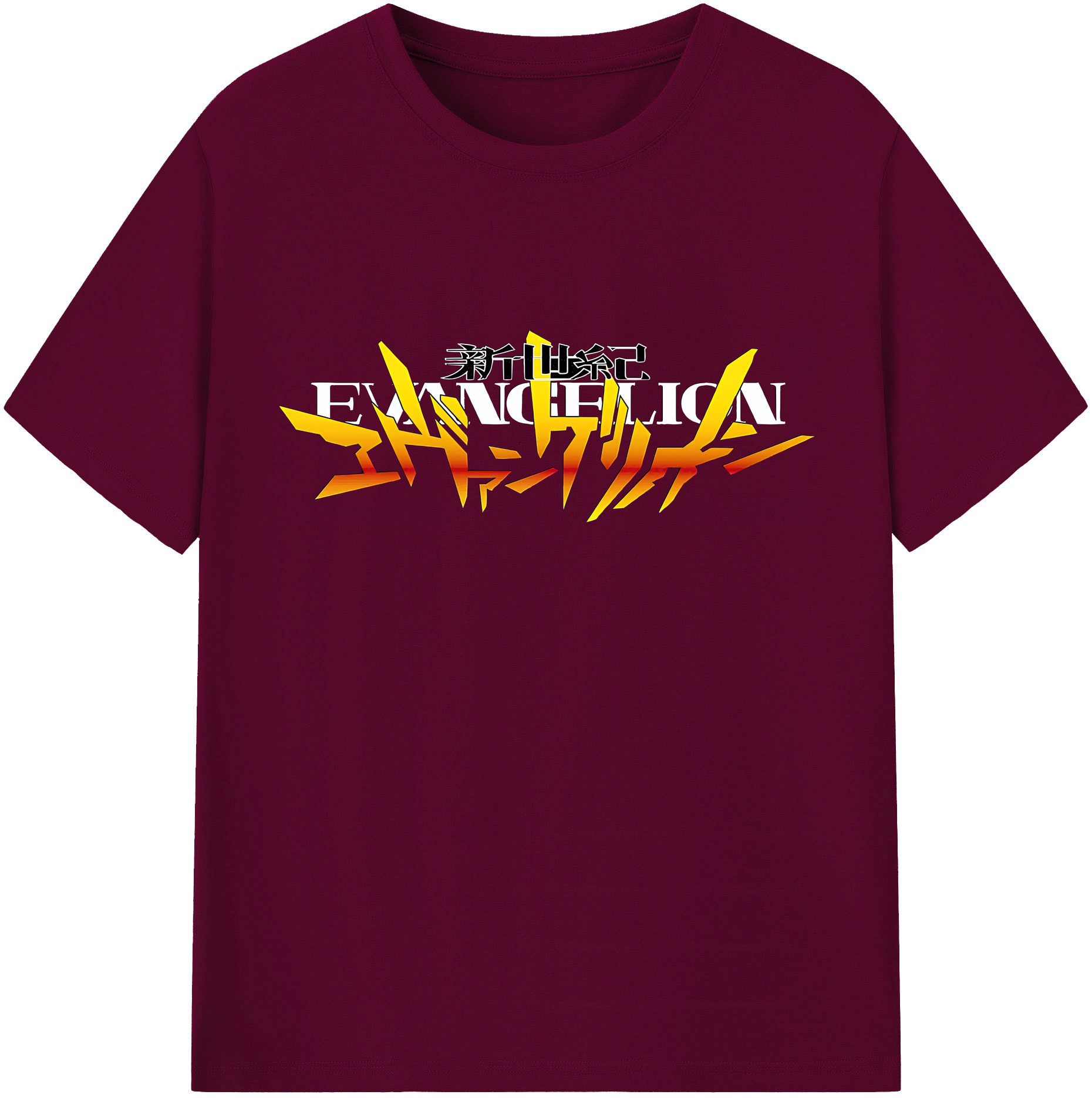 （画像用） EVA 新世紀エヴァンゲリオン レディースカジュアルプリントTシャツ（綿100％）